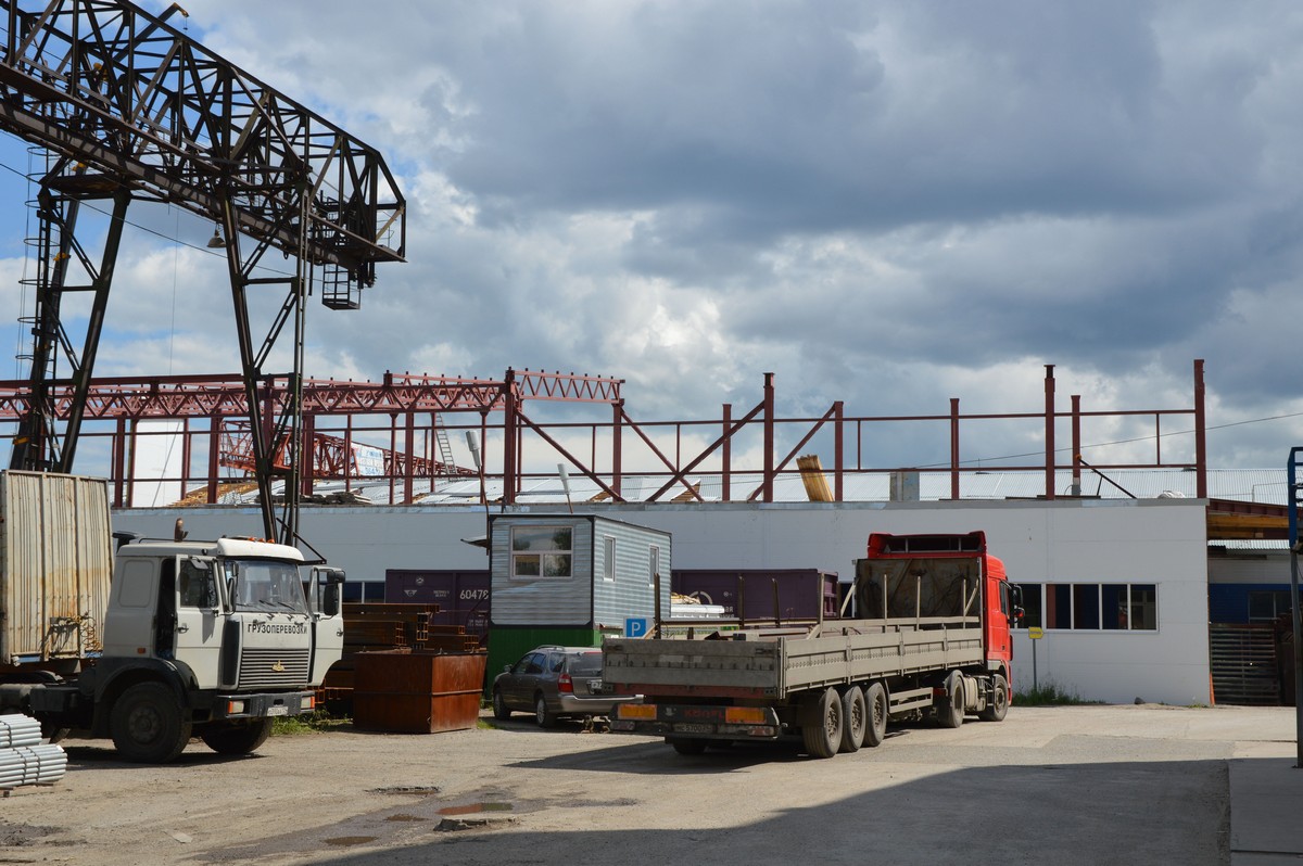 Реконструкция цеха стекольной компании "М1"