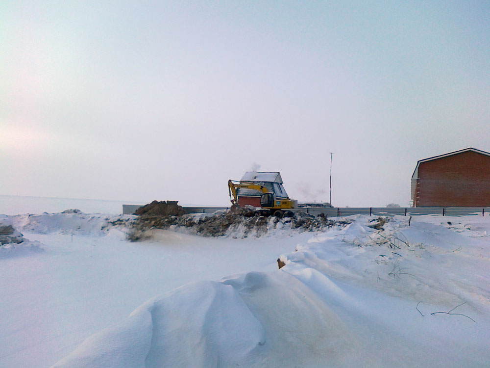 Яхт клуб "Чкаловец" строительство гавани и волнореза