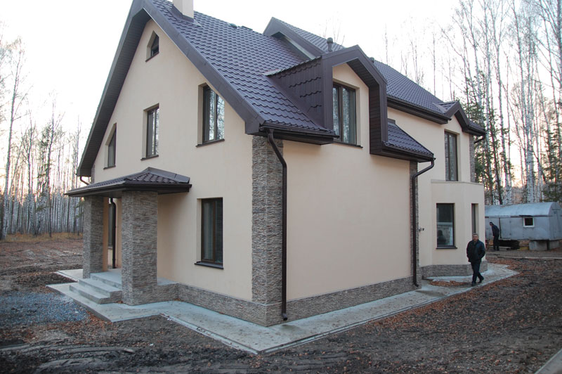 Коттедж в Нижней Ельцовке без подвала