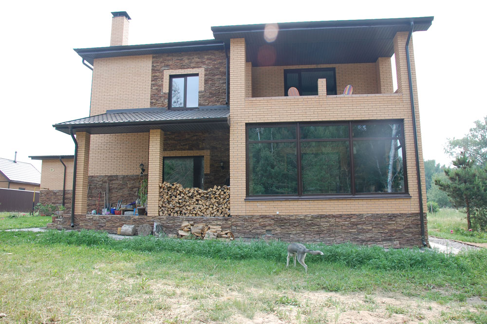 Коттедж в Нижней Ельцовке без подвала с гаражом